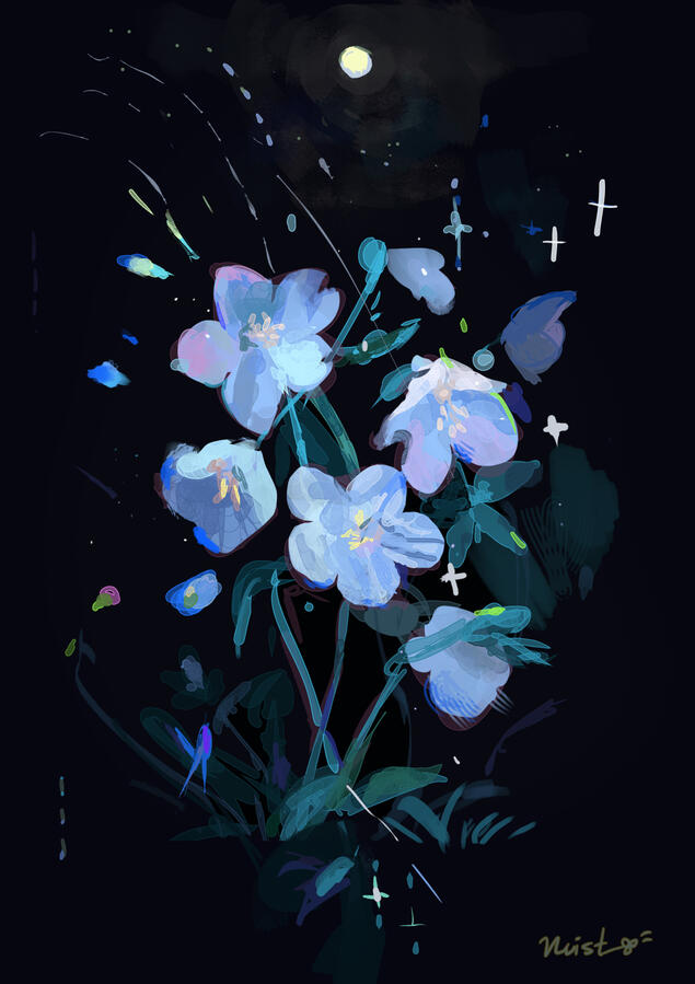Azure flowers